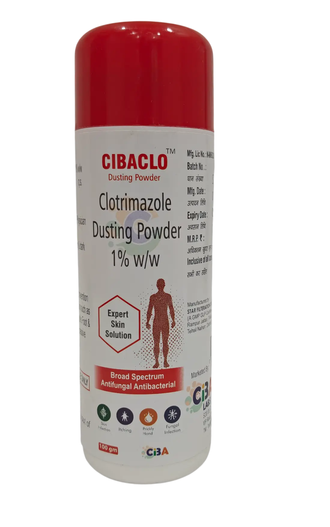 CIBACLO Dusting Powder  Pharma Product