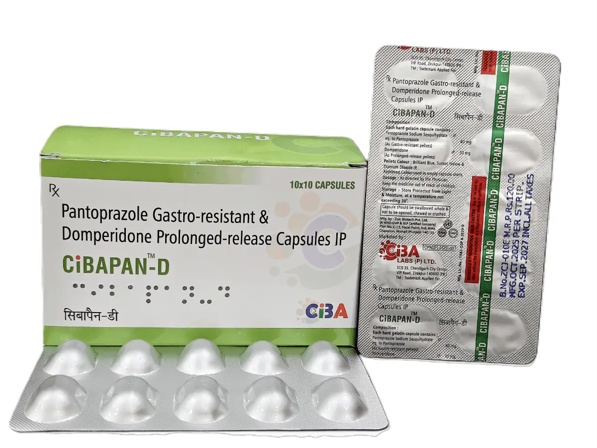CAP-CIBAPAN-D Tablet Pharma Product