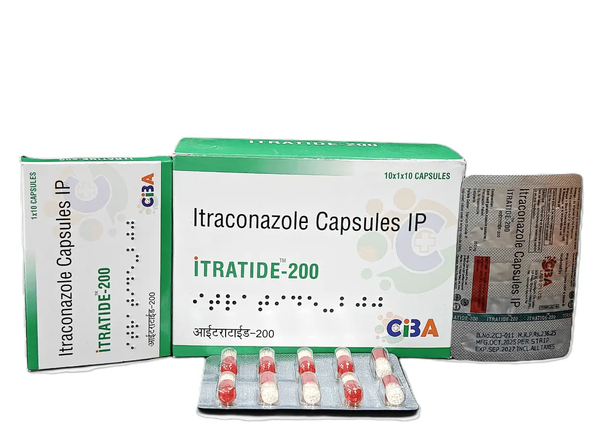 CAP-ITRATIDE-200-MG Capsules Pharma Product