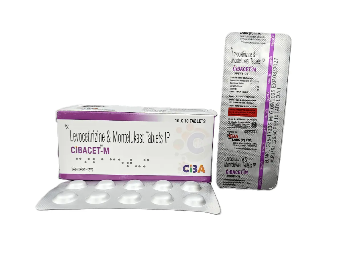 CIBACET-M Tablet Pharma Product