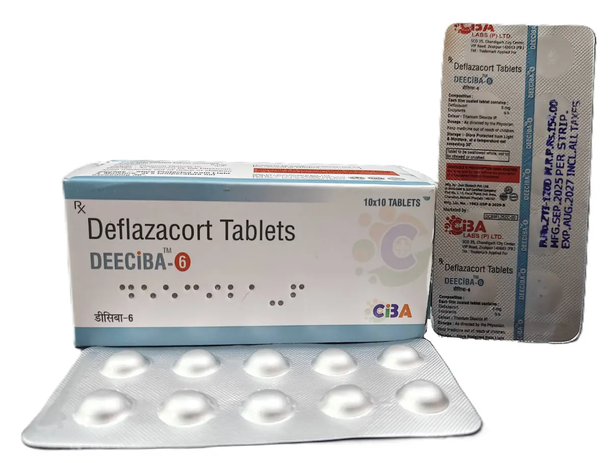 TAB-DEFCIBA-6-MG Tablet Pharma Product
